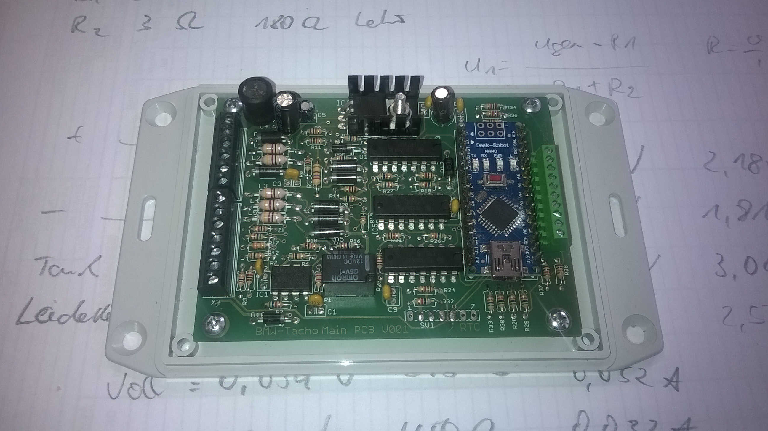 BMW K100 Tacho Hauptplatine